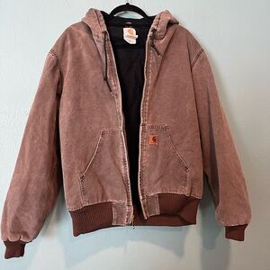 Carhartt Brown Hooded Jacket